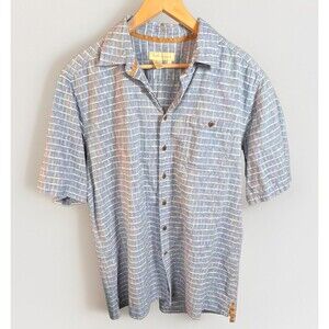 The Territory Ahead Men’s Short Sleeve Button Front Shirt Large‎ Tall Cotton